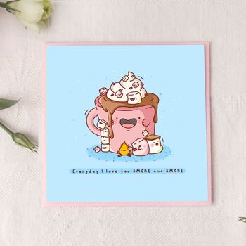 Cute Marshmallow Greetings Card, 3 of 10