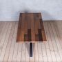 Garnet Stripe Walnut Dining Table With Spider Legs, thumbnail 5 of 5