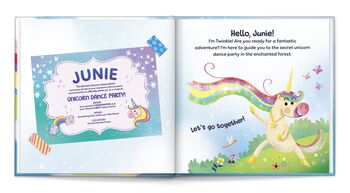 My Unicorn Dance Party Personalised Story, 3 of 12