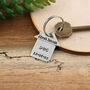 Housewarming Gift Personalised First Home House Keyring, thumbnail 4 of 10