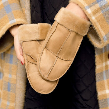 Sheepskin Stitch Detail Ladies Gloves, 10 of 12