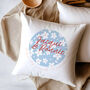 Cherry Blossom Wedding Or Anniversary Cushion, thumbnail 1 of 3