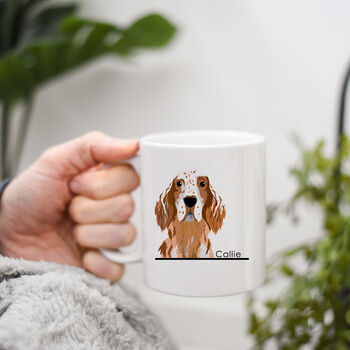 Personalised Illustrated Dog Mug Dog Lover Gift, 6 of 12
