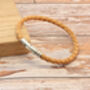 Mens Braided Cork With Personalised Stainless Steel Clasp, thumbnail 3 of 9