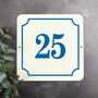 Personalised French Style House Number, thumbnail 6 of 6