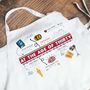 Personalised 30th Birthday White Apron, thumbnail 6 of 11