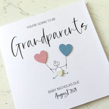Personalised Pregnancy Announcement Card, 2 of 4