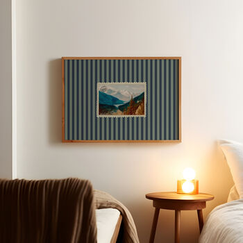 Canada Horizontal Striped Wall Art Print, 5 of 11