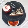 Personalised Two Tiered Slate Cake Stand, thumbnail 1 of 6