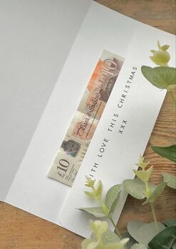 Personalised Christmas Money Wallet, 5 of 5