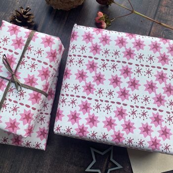 Star Paper Fibre Wrapping Paper Set, 4 of 12