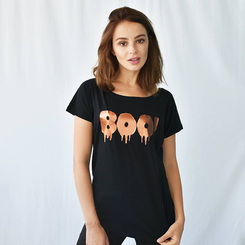 boo t shirt halloween