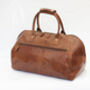 Woman's Small Leather Travel Holdall Bag, thumbnail 3 of 12