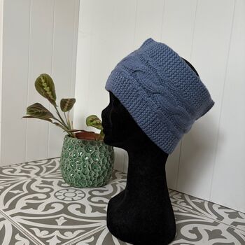 Chunky Cashmere Headband, 2 of 5