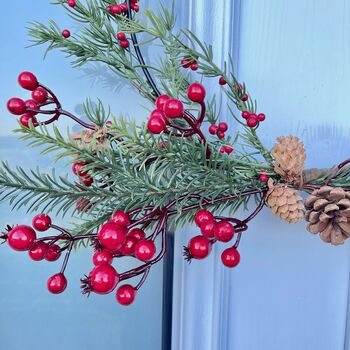 Christmas Hanging Berry Decoration, 2 of 3