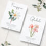 Flower Themed Wedding Table Numbers, thumbnail 1 of 9