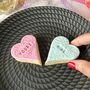 Yours And Mine Vanilla Valentine Letterbox Cookies, thumbnail 1 of 9