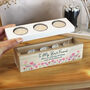 Personalised Floral Tea Light Box For Mum, thumbnail 3 of 4