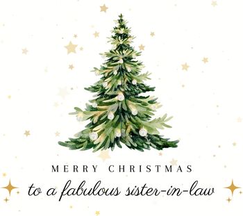 Soy Wax Christmas Candle Gift Set For Fabulous Sister In Law, 7 of 7