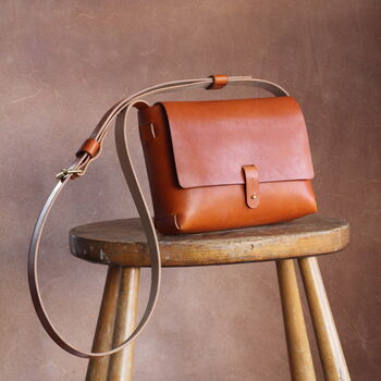 Handmade Leather 'Rowan' Handbag / Crossbody Bag, 2 of 8