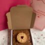 Valneines Day Jammie Dodger Brownie Letterbox Gift, thumbnail 1 of 2