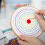 Rainbow Sampler Embroidery Kit, thumbnail 1 of 8