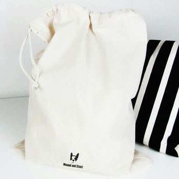 Home And Travel Laundry Bag, Block Letters, 4 of 5