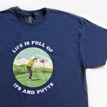 Funny Golf Men's T Shirt, 4 of 5