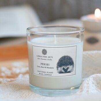 Persei The Hedgehog Lime,Basil And Mandarin20cl Candle, 5 of 6