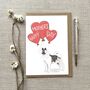 Personalised American Akita Mother's Day Card, thumbnail 1 of 2