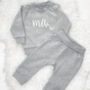Butterfly Baby Kids Personalised Sweatshirt Jogger Set, thumbnail 1 of 7