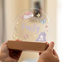 Personalised Unicorn LED Night Light For Children, thumbnail 5 of 7