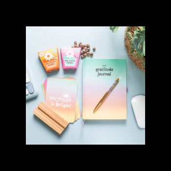 Affirmation Cards And Wooden Stand Gift Set, 3 of 4