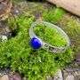 Carnelian Ring In Recycled Silver With A Textured Band, thumbnail 7 of 12