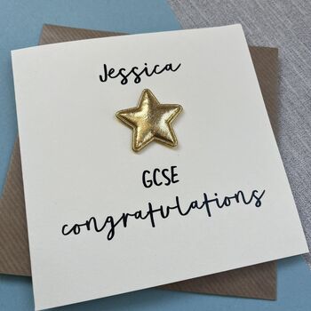 Gcse Personalised Congratulations Card, 2 of 3