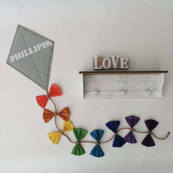 Rainbow Colour Gifts For Babies, New Baby Kite Decor, 7 of 12