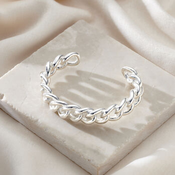 Chunky Curb Link Cuff, 2 of 7