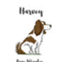 Springer Spaniel Personalised Dog Name Gift Print, thumbnail 3 of 4