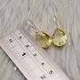 Lemon Quartz Sterling Silver Earrings, thumbnail 6 of 10