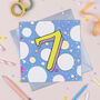 '7th' Birthday Card, thumbnail 1 of 2