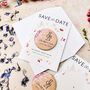 Save The Date Magnet Cards Wedding Floral Arch, thumbnail 4 of 10