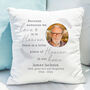 Personalised Memorial Photo Upload Cushion, thumbnail 1 of 2