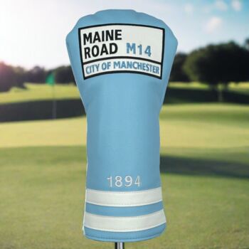 Man City Maine Road Golf Driver Headcover, 3 of 6