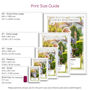 Gone But Never Forgotten Photo Print Personalised Memorial Gift, thumbnail 5 of 5