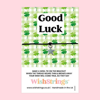 Good Luck Wish Box, Letterbox Gift Box For Sending Luck, 6 of 6