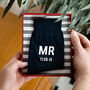 Personalised 'Mr' Wedding Date Socks, thumbnail 2 of 2