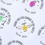 Minibeast Personalised Party Bag Stickers, thumbnail 3 of 5