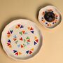 #Loveislove Snack And Dessert Plates Set Of Two, thumbnail 1 of 2
