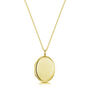 Little Personalised 18 K Gold Plated Oval Locket, thumbnail 6 of 11