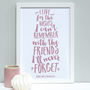 Personalised Best Friends Print, thumbnail 1 of 7